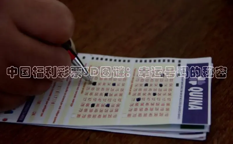 中国福利彩票3D图谜：幸运号码的秘密